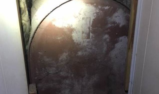 Oil tank found behind a wall. Oil Tank Assurance.